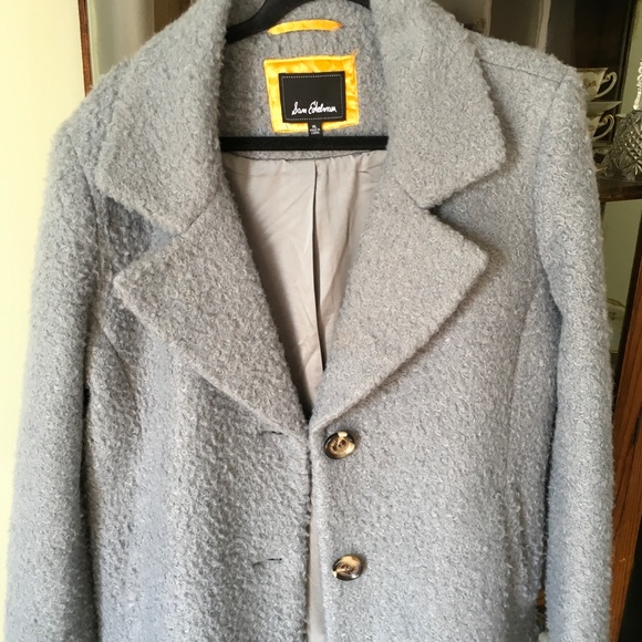 Sam EdelmanWomen's Brushed Coat - Aspen Blue - Picture 9 of 9